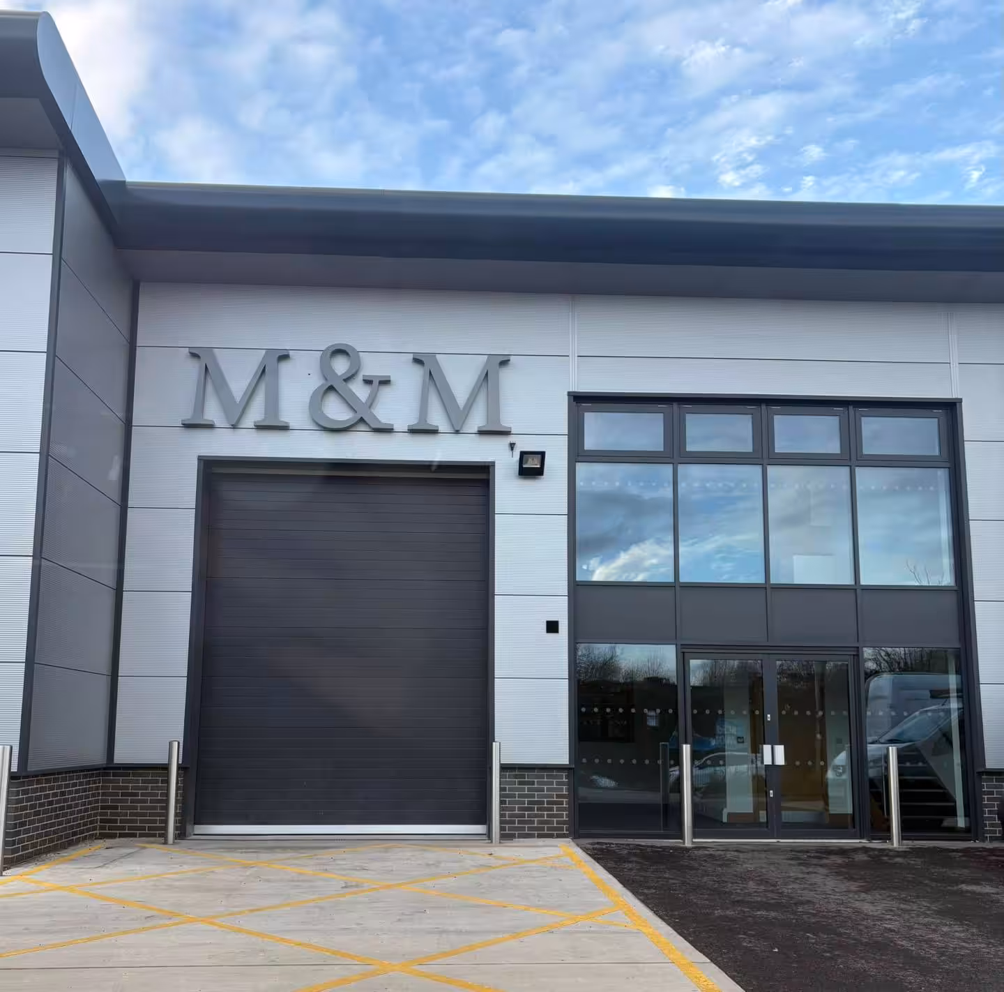 M&M Blinds New Front Facade